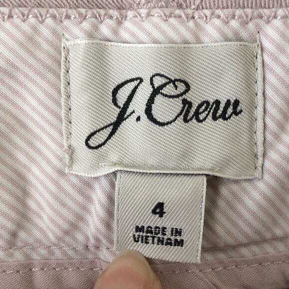 J.Crew Size 4 Lilac Chino Shorts NWT - Picture 4 of 14